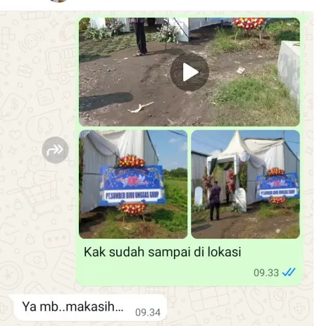 Pengiriman Karangan Bunga Papanggo