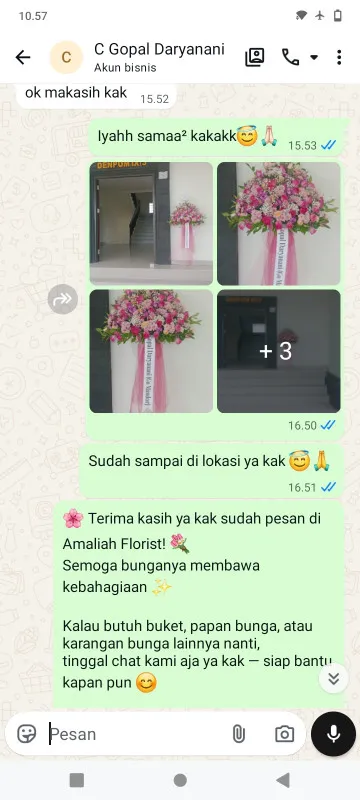Pengiriman Karangan Bunga Papanggo